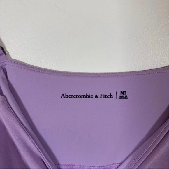 Abercrombie & Fitch Light Purple Lavender Traveler Medium Tall Mini Skort Dress - Picture 6 of 11